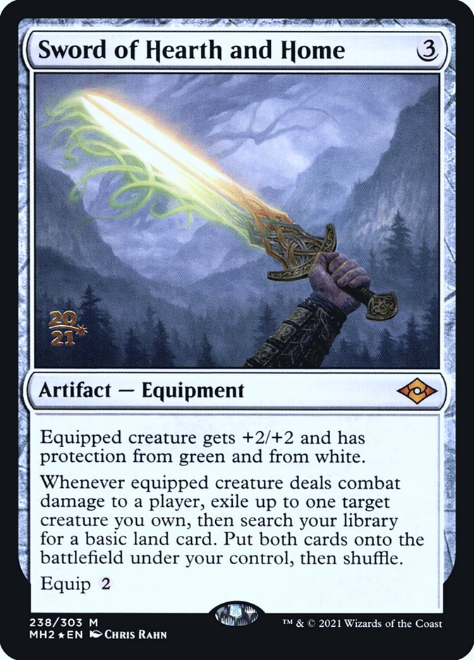 Espada de Lar e Morada / Sword of Hearth and Home - Magic: The Gathering - MoxLand