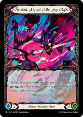 Arakni, 5L!p3d 7hRu 7h3 cR4X - Flesh and Blood TCG - MoxLand