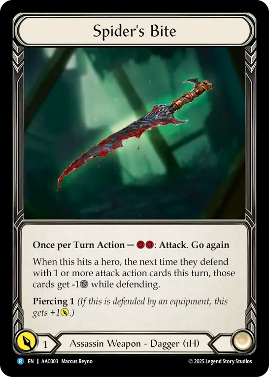 Spider's Bite - Flesh and Blood TCG - MoxLand