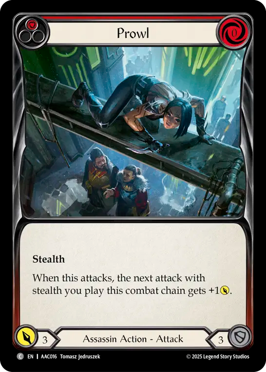 Prowl (Red) - Flesh and Blood TCG - MoxLand