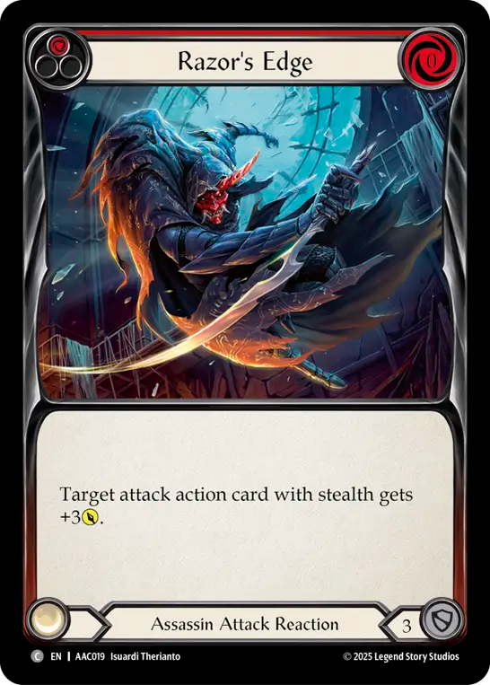 Razor's Edge (Red) - Flesh and Blood TCG - MoxLand