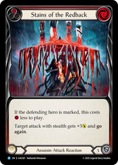 Stains of the Redback (Red) - Flesh and Blood TCG - MoxLand