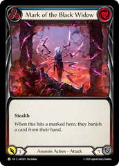 Mark of the Black Widow (Blue) - Flesh and Blood TCG - MoxLand