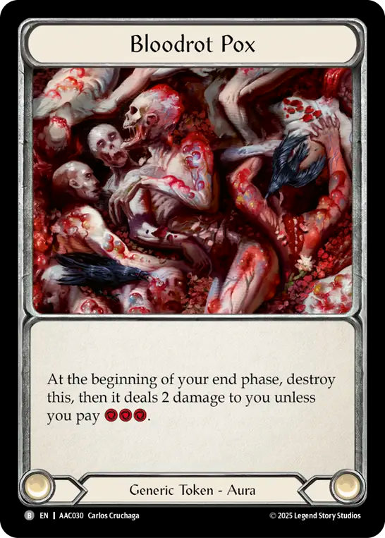 Bloodrot Pox - Flesh and Blood TCG - MoxLand