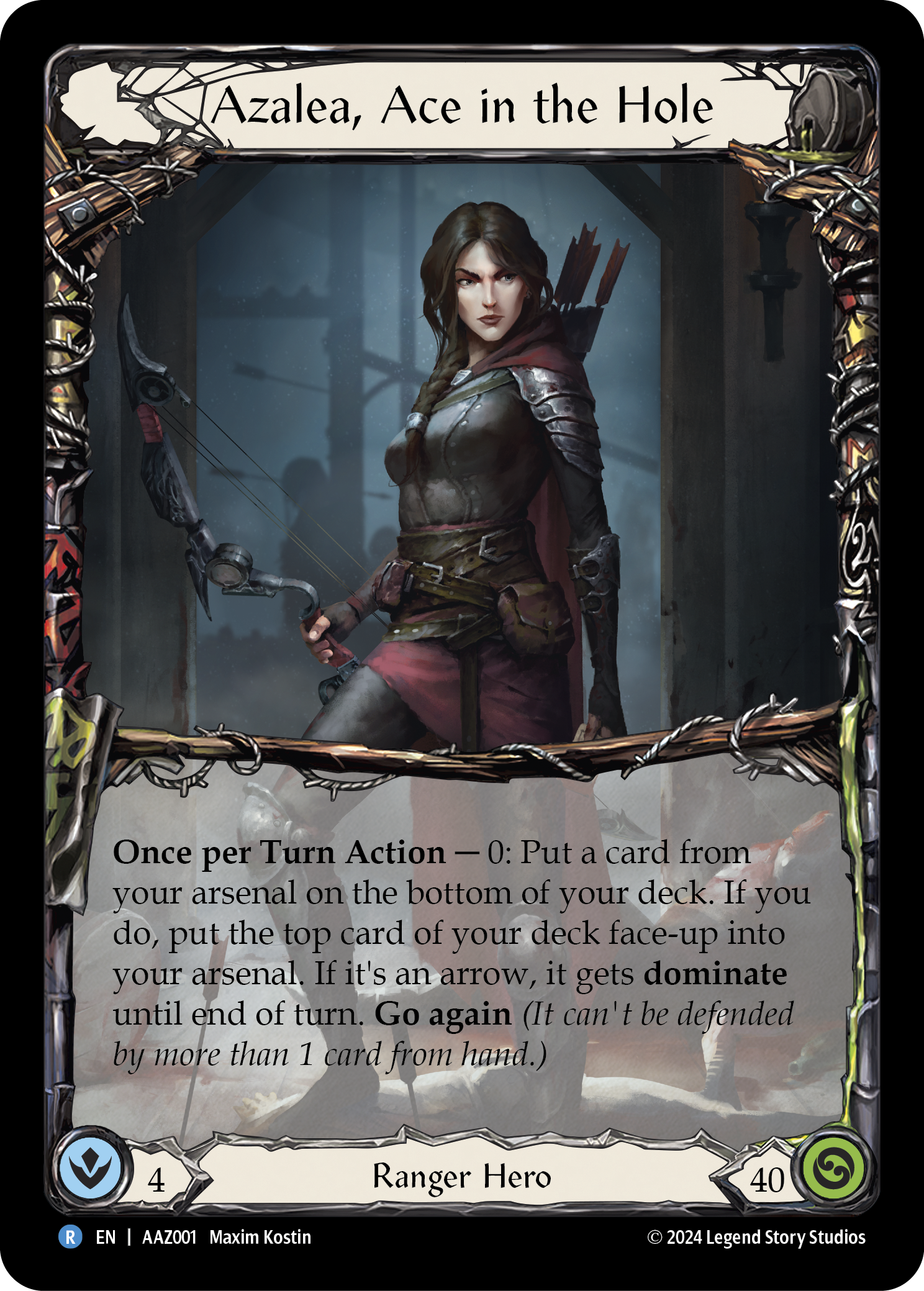 Azalea, Ace in the Hole - Flesh and Blood TCG - MoxLand
