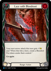 Lace with Bloodrot (Red) - Flesh and Blood TCG - MoxLand