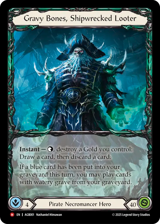 Gravy Bones, Shipwrecked Looter - Flesh and Blood TCG - MoxLand