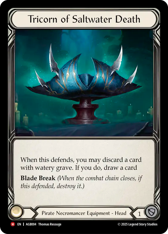 Tricorn of Saltwater Death - Flesh and Blood TCG - MoxLand