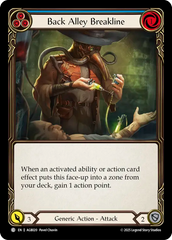 Back Alley Breakline (Blue) - Flesh and Blood TCG - MoxLand