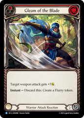 Gleam of the Blade (Red) - Flesh and Blood TCG - MoxLand