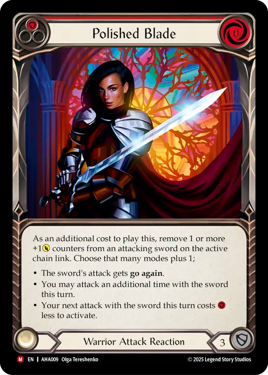 Polished Blade (Red) - Flesh and Blood TCG - MoxLand