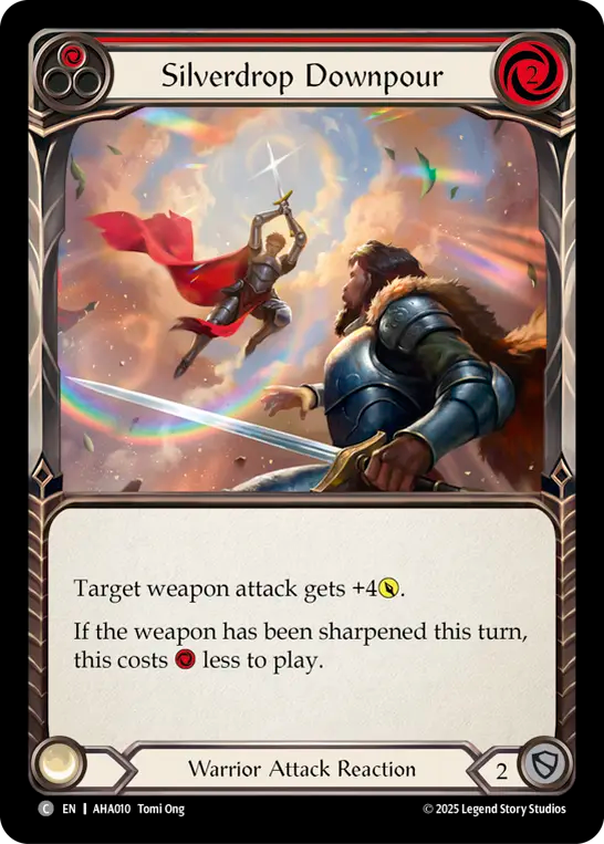Silverdrop Downpour (Red) - Flesh and Blood TCG - MoxLand