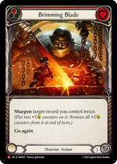 Brimming Blade (Red) - Flesh and Blood TCG - MoxLand