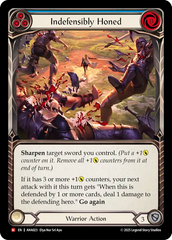 Indefensibly Honed (Blue) - Flesh and Blood TCG - MoxLand
