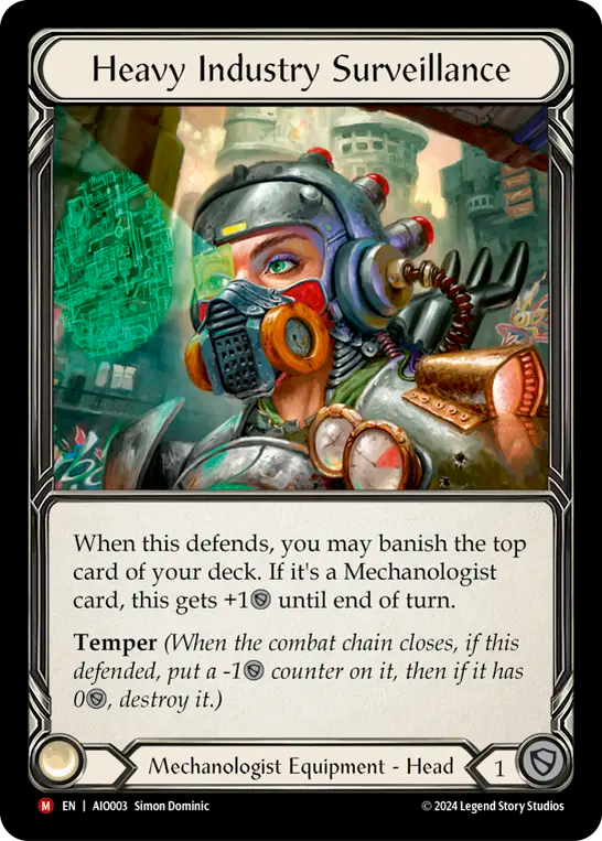 Heavy Industry Surveillance - Flesh and Blood TCG - MoxLand