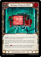 Backup Protocol: RED (Red) - Flesh and Blood TCG - MoxLand