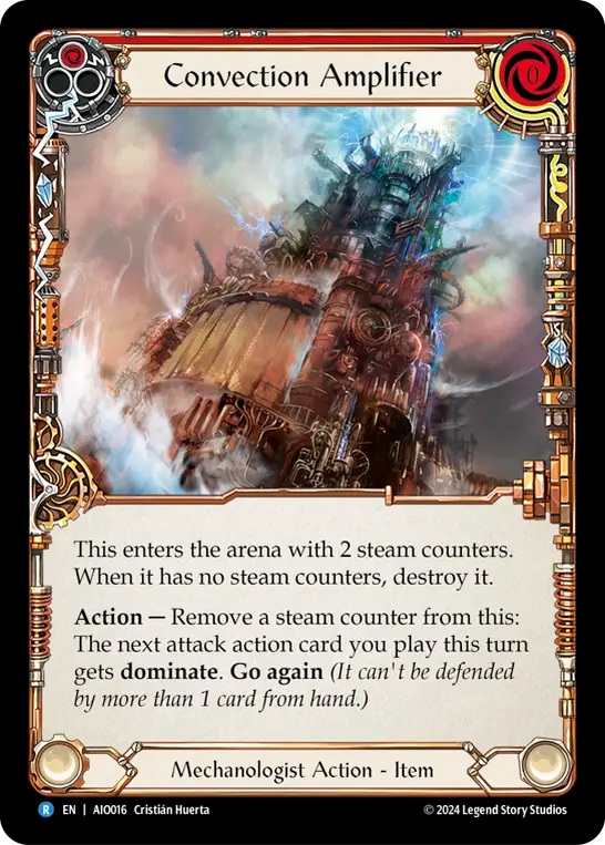 Convection Amplifier (Red) - Flesh and Blood TCG - MoxLand
