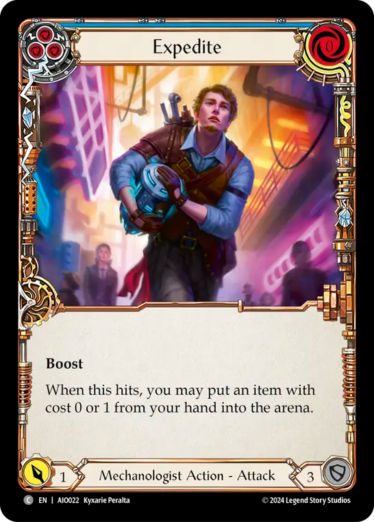 Expedite (Blue) - Flesh and Blood TCG - MoxLand