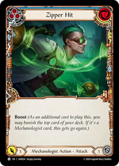 Zipper Hit (Blue) - Flesh and Blood TCG - MoxLand