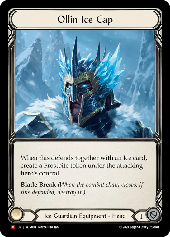 Ollin Ice Cap - Flesh and Blood TCG - MoxLand