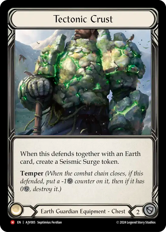 Tectonic Crust - Flesh and Blood TCG - MoxLand
