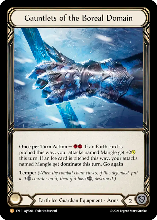Gauntlets of the Boreal Domain - Flesh and Blood TCG - MoxLand
