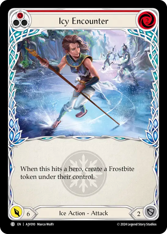 Icy Encounter (Red) - Flesh and Blood TCG - MoxLand