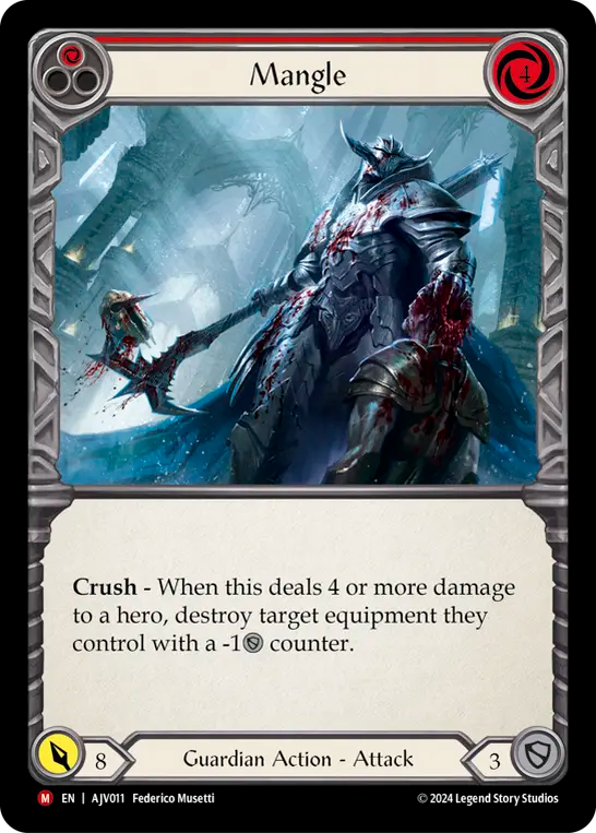 Mangle (Red) - Flesh and Blood TCG - MoxLand