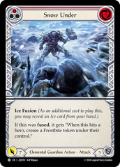 Snow Under (Red) - Flesh and Blood TCG - MoxLand