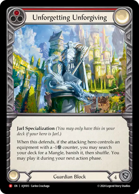 Unforgetting Unforgiving (Red) - Flesh and Blood TCG - MoxLand