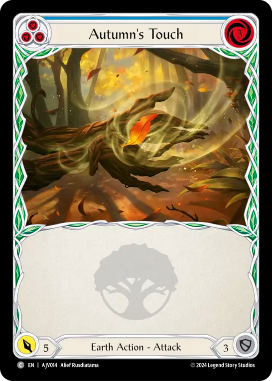 Autumn's Touch (Blue) - Flesh and Blood TCG - MoxLand