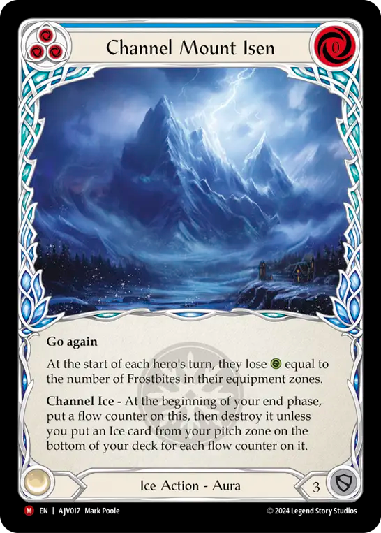 Channel Mount Isen (Blue) - Flesh and Blood TCG - MoxLand