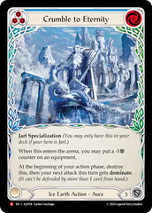 Crumble to Eternity (Blue) - Flesh and Blood TCG - MoxLand