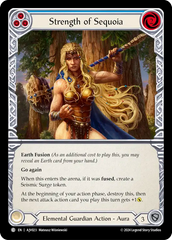 Strength of Sequoia (Blue) - Flesh and Blood TCG - MoxLand