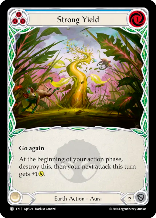 Strong Yield (Blue) - Flesh and Blood TCG - MoxLand
