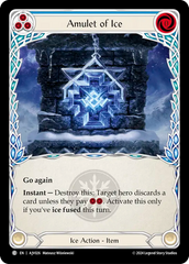 Amulet of Ice (Blue) - Flesh and Blood TCG - MoxLand
