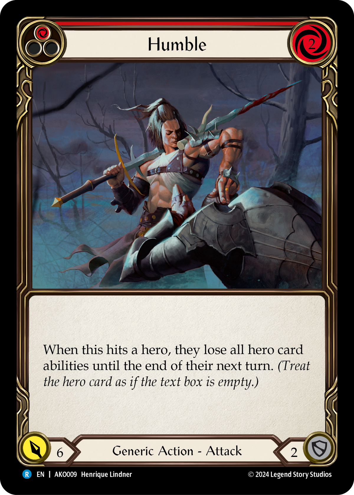 Humble (Red) - Flesh and Blood TCG - MoxLand
