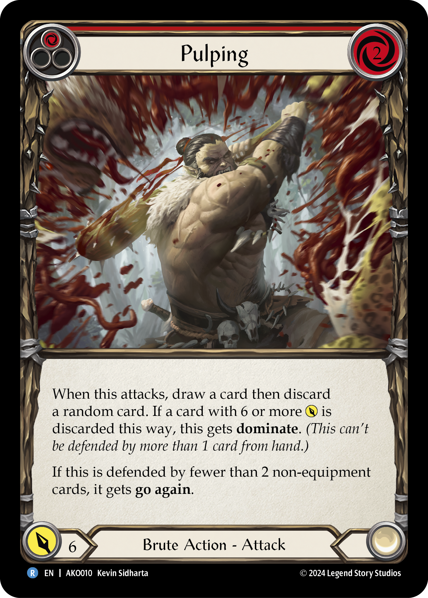 Pulping (Red) - Flesh and Blood TCG - MoxLand