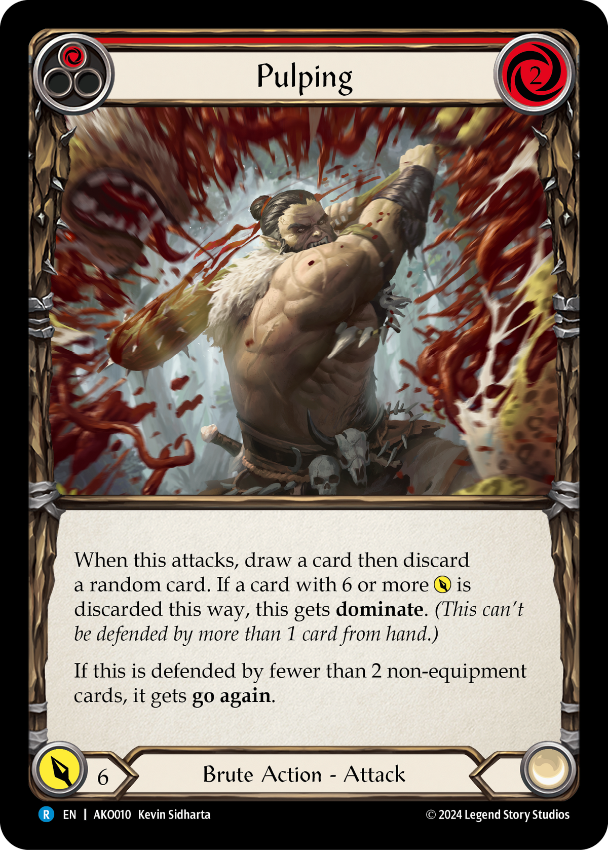 Pulping (Red) - Flesh and Blood TCG - MoxLand