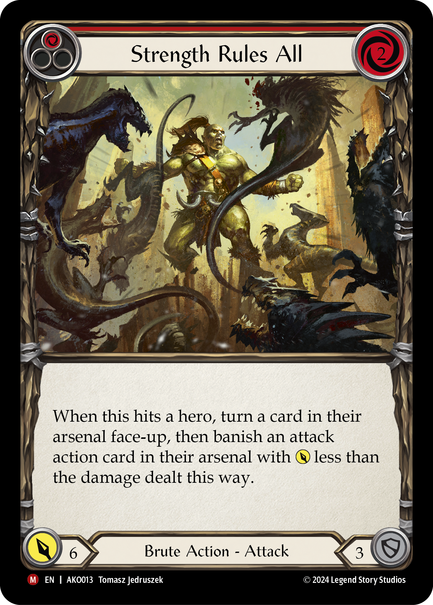 Strength Rules All (Red) - Flesh and Blood TCG - MoxLand