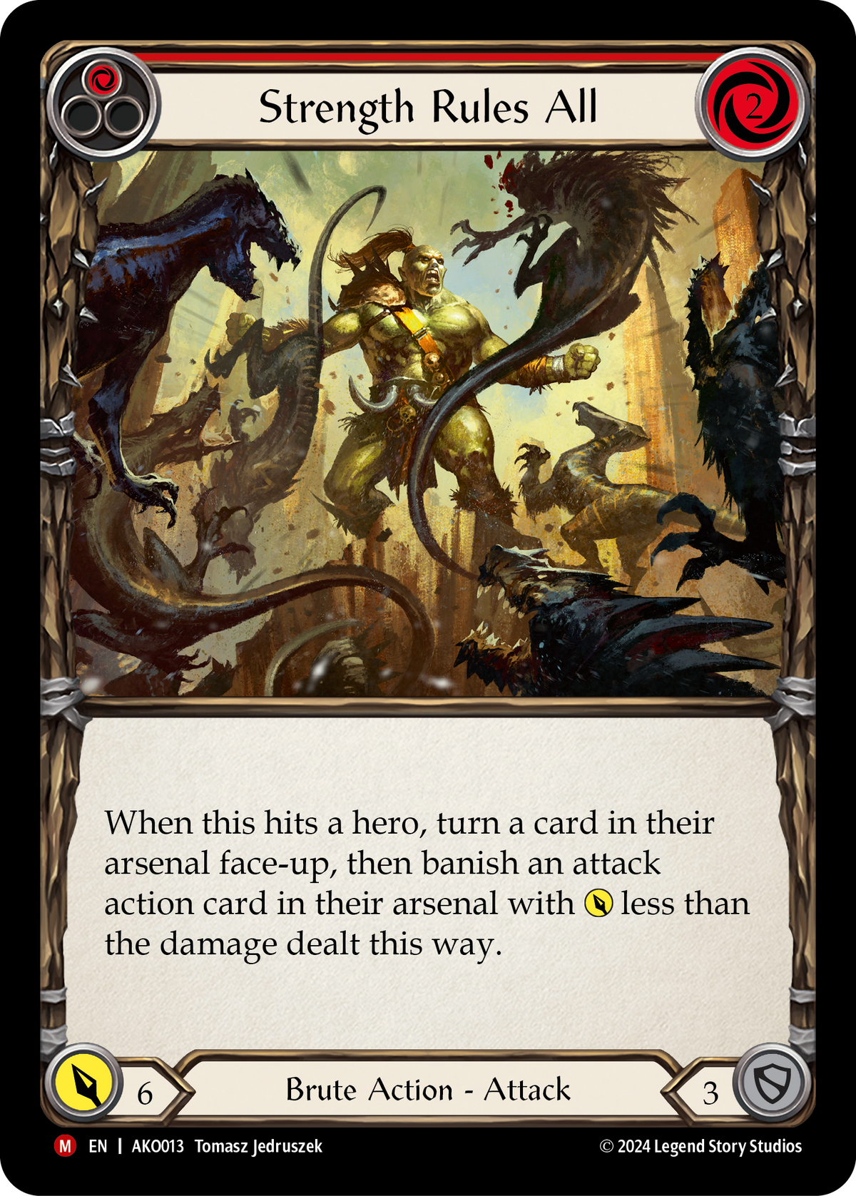 Strength Rules All (Red) - Flesh and Blood TCG - MoxLand