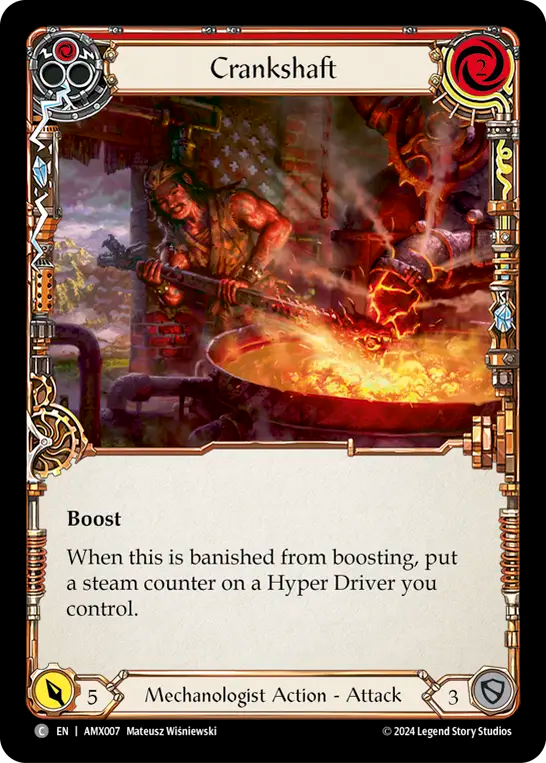 Crankshaft (Red) - Flesh and Blood TCG - MoxLand