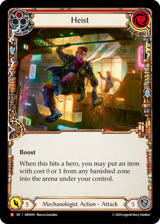 Heist (Red) - Flesh and Blood TCG - MoxLand