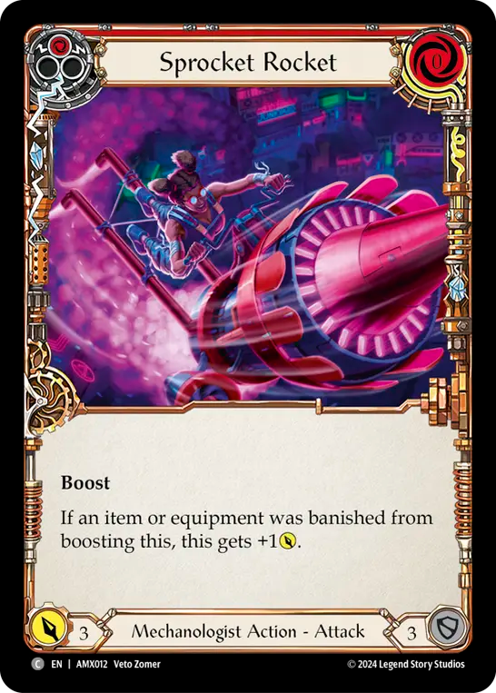 Sprocket Rocket (Red) - Flesh and Blood TCG - MoxLand