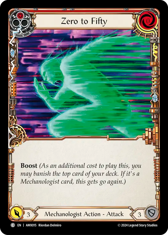 Zero to Fifty (Red) - Flesh and Blood TCG - MoxLand