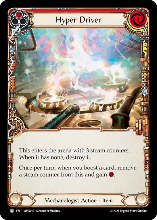 Hyper Driver (Red) - Flesh and Blood TCG - MoxLand