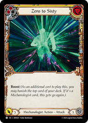 Zero to Sixty (Yellow) - Flesh and Blood TCG - MoxLand