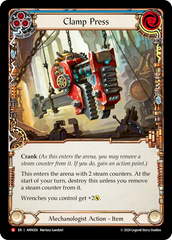 Clamp Press (Blue) - Flesh and Blood TCG - MoxLand