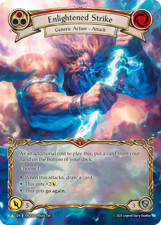 Enlightened Strike (Red) - Flesh and Blood TCG - MoxLand