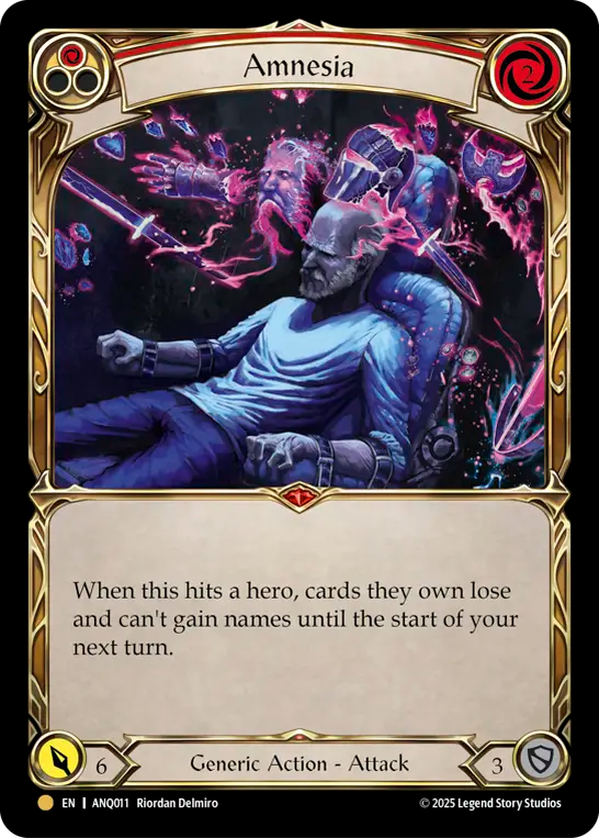Amnesia (Red) - Flesh and Blood TCG - MoxLand